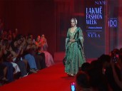 Lakme Fashion Week 2025: Tabu walks ramp for ITRH's Noor