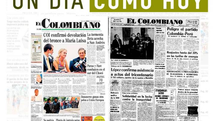 Un día como hoy 28 de octubre