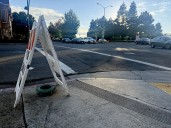 CHP chase through Oakland ends in collision, sheared