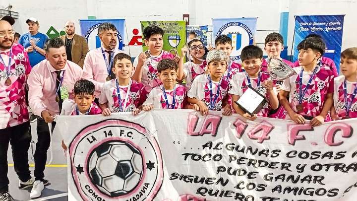 La 14 FC y La Súper Económica son campeones argentinos de futsal