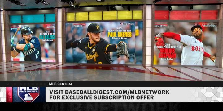 Cal Raleigh, Paul Skenes, Aroldis Chapman honored by Baseball Digest