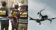 PNP captura a extranjero acusado de usar dron para rastrear a víctimas de extorsión en Lima Sur 