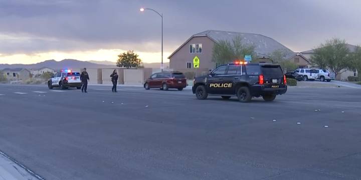 Vehicle struck juvenile e-scooter rider in northwest Las Vegas collision
