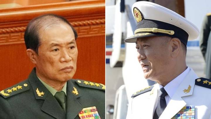 China expels two top generals from Communist Party in anti