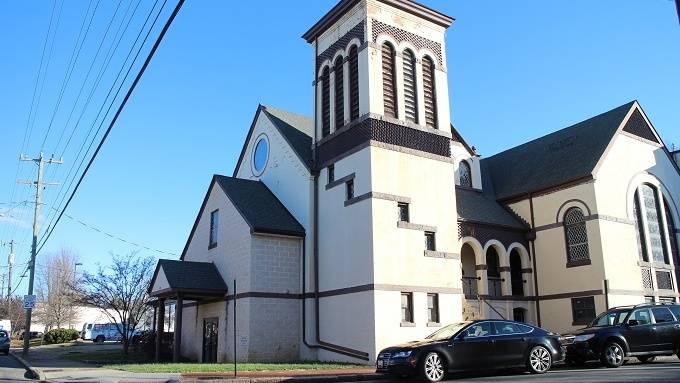 Developers list church building weeks after buying it for apartment conversion; townhomes to proceed next door