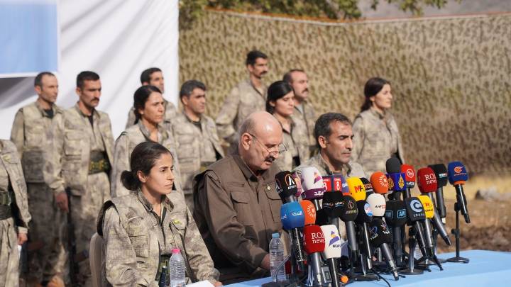 Kurdish rebel group PKK says it is withdrawing its fighters from Turkey to Iraq