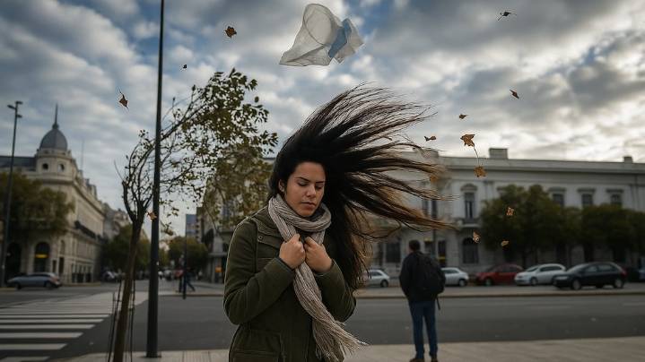 Hay alerta amarilla por vientos de hasta 90 km/h en Buenos Aires y otras nueve provincias