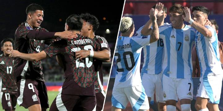 La selección argentina Sub 20 buscará un lugar en semifinales ante México: hora, TV y formaciones