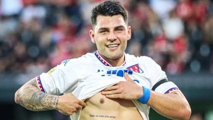 Video: el emotivo festejo del hijo de Miguel Ángel Russo tras su gol ante Newell's