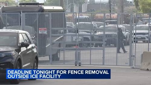 ICE Chicago news: ICE has until Tuesday night to remove fence around Broadview ICE facility to meet judge's deadline