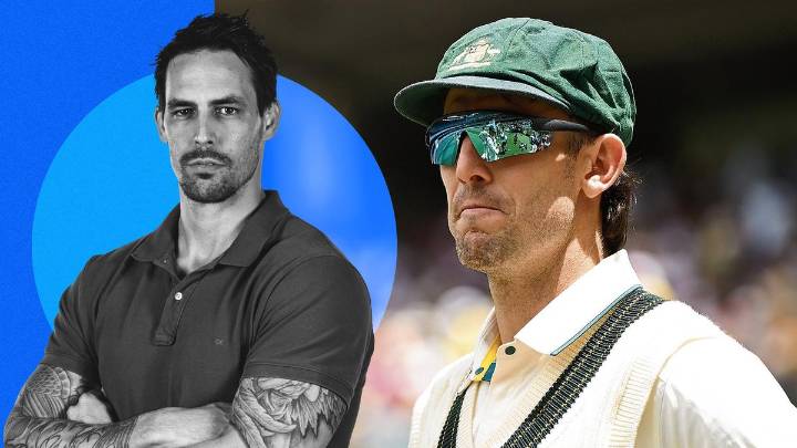 MITCHELL JOHNSON: Ex-England skipper Michael Vaughan already up to Ashes mischief