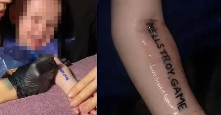 Pareja habría tatuado a su bebé de un año para participar en concurso de influencer