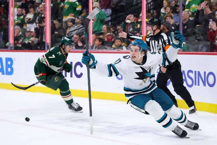 Wild battle but fall to Sharks in OT for sixth loss in last seven games