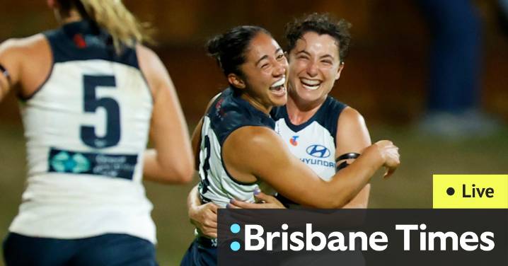 AFLW weekly round 12: Follow scores, results, odds, squads; teams named for all-or-nothing Friday night clash between Carlton and West Coast