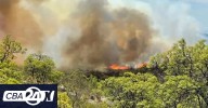 Incendio en el corazón de Traslasierra: el fuego avanza sobre el Parque Nacional