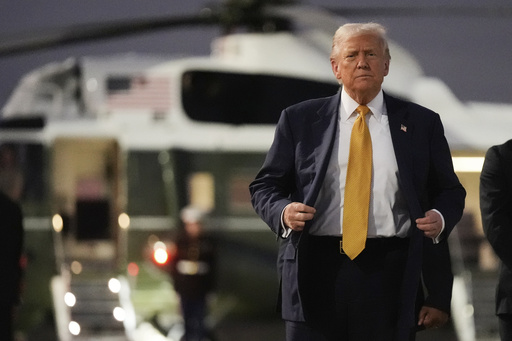 The Latest: Trump meets with newly elected Japanese Prime Minister Sanae Takaichi