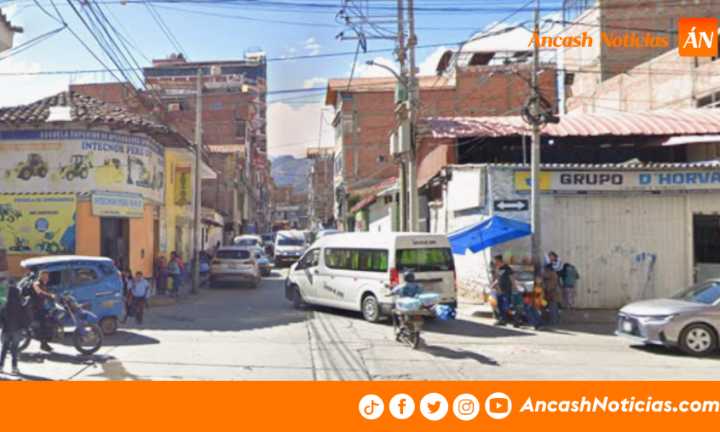 Huaraz: intensifican operativos contra transporte informal en el jirón Caraz