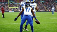 Rams dominating Jaguars in London