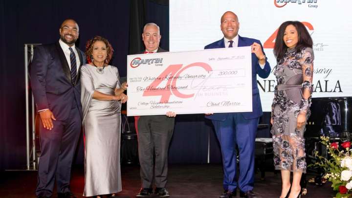 Martin Automotive Group celebrates 40 years with $200K scholarship donation and gala