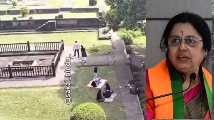 Pune Shaniwarwada: Namaz Prayer Video Shared by BJP MP Medha Kulkarni Sparks Controversy