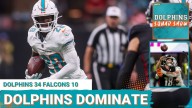 DOLPHINS SQUAD SHOW: TUA TAGOVAILOA THROWS 4 TD’s, Miami DOLPHINS RUNNING GAME and DEFENSE DOMINATE in 34