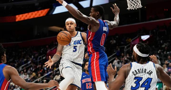 Cunningham's 30 points and 10 assists lead Pistons past Magic 135