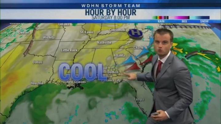 Warm, muggy Wednesday, but a blast of cooler air on the way!
