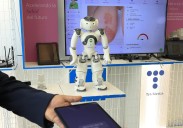 Un robot asistencial con IA o visualizaciones 3D del cuerpo humano: las soluciones tecnológicas de Telefónica en Salamanca