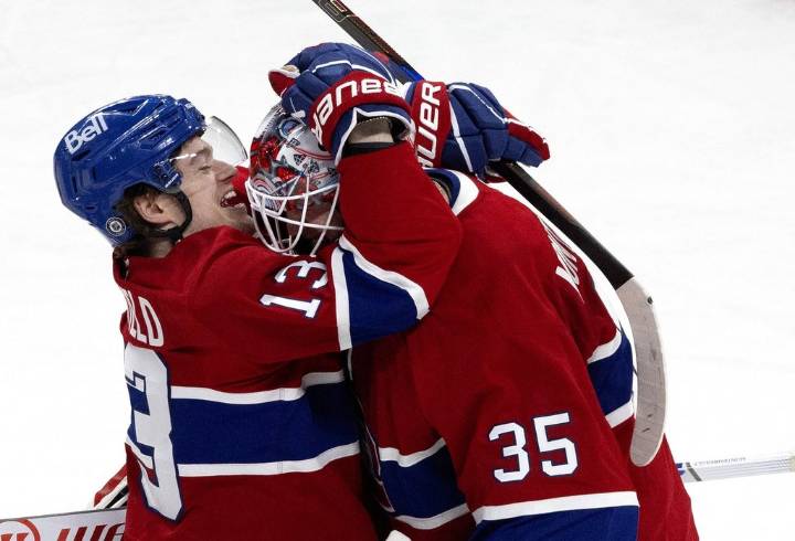 Four years after hitting waivers, Montembeault enjoying life as Canadiens’ No. 1