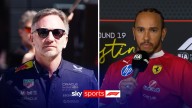 US GP: Lewis Hamilton says rumours linking Christian Horner with Ferrari move 'distracting'