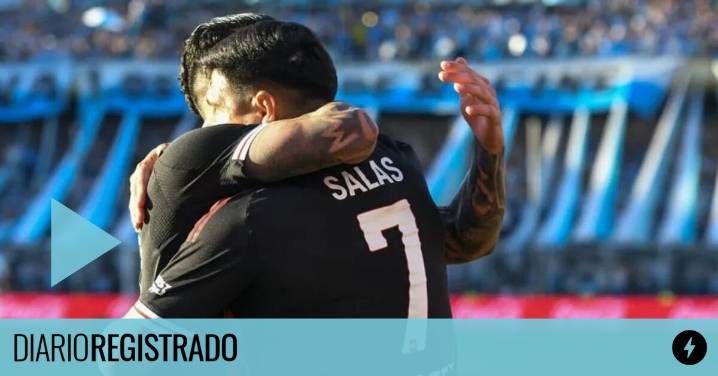 ¡La ley del ex y el morbo!: Maxi Salas convirtió el gol de River ante Racing, no lo gritó y las redes explotan