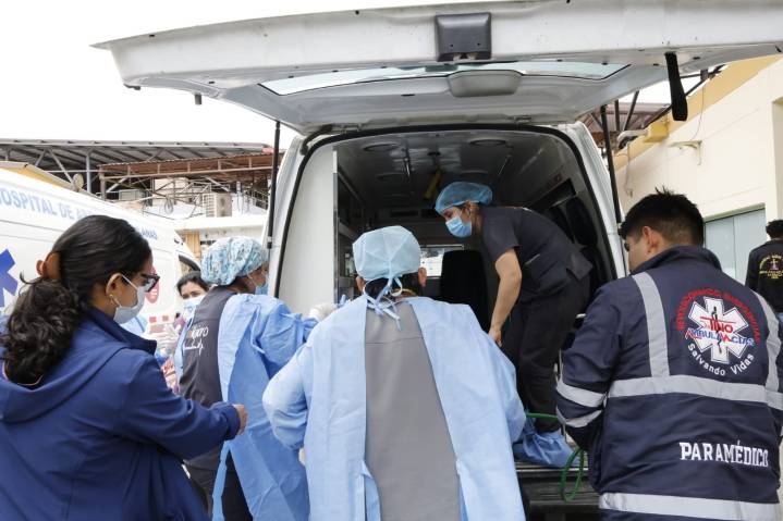 Piura: menor con insuficiencia respiratoria fue trasladada a Lima