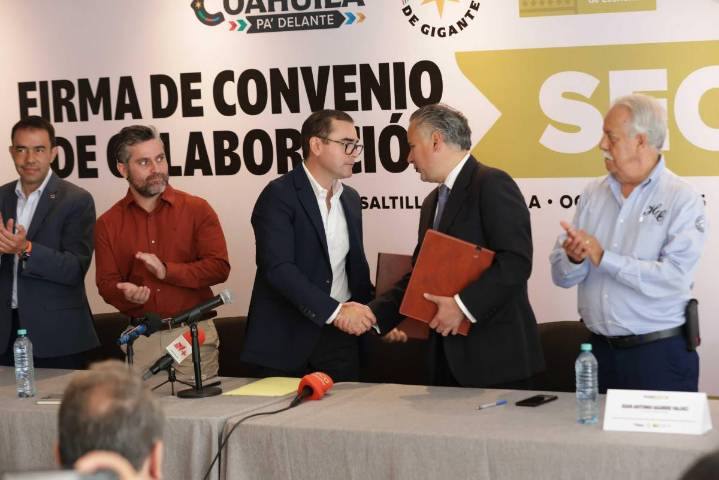 Suscriben convenio la SEC Coahuila y el IMPI; destacan a la entidad en registro de patentes
