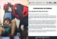 Autoridades desmienten muerte de motociclista tras persecución en Playa