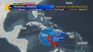 Tropical Storm Melissa forms in the Caribbean