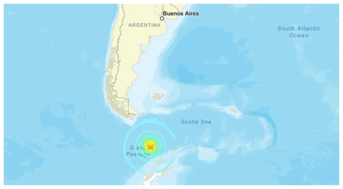 Alerta de tsunami en Chile tras sismo de magnitud 7.8 en la Antártica