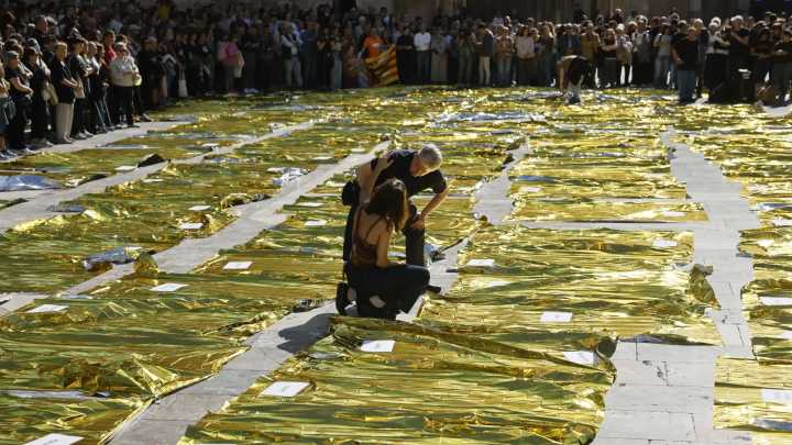 Aniversario de la DANA de Valencia: las imágenes de los actos en recuerdo de las víctimas