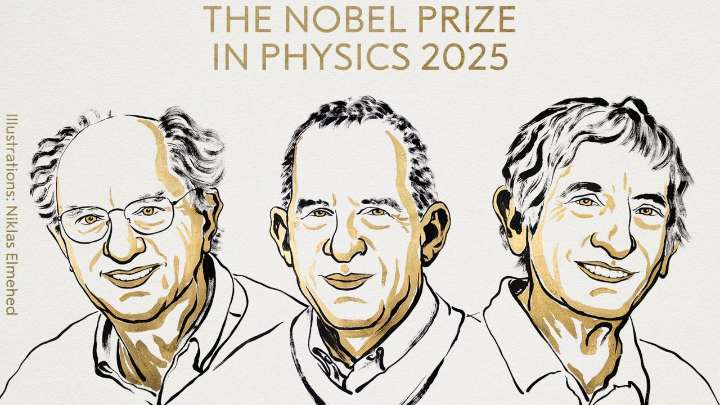 Nobel de Física a tres científicos por sus investigaciones en el campo de la mecánica cuántica
