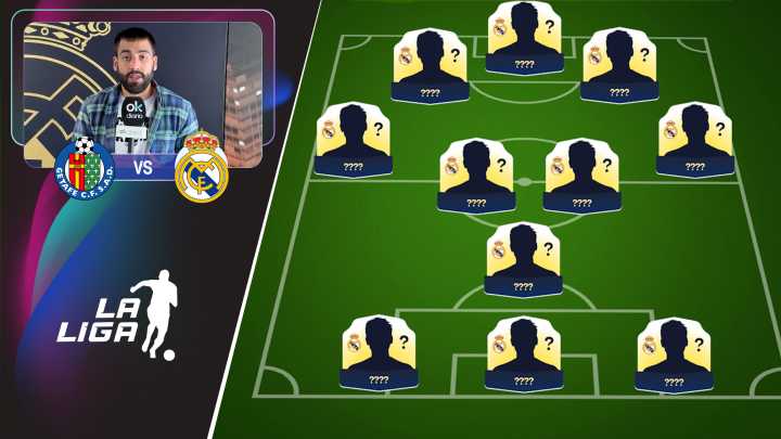 Alineación del Real Madrid contra el Getafe: Bellingham y Mbappé serán titulares