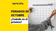 Fin de semana largo: ¿Cuándo es el próximo feriado de octubre y qué se celebra?