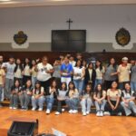 Alumnos de la Escuela de Comercio N° 1 de Perico...