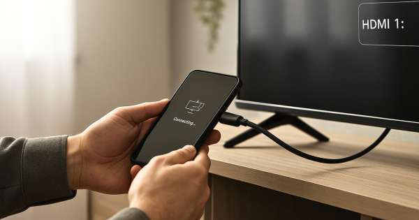Cómo conectar el celular al televisor por HDMI y por qué es mejor: fácil y rápido