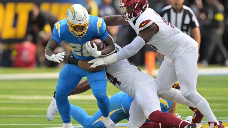 Hassan Haskins vs. Kimani Vidal fantasy Week 6: Which Chargers RB is the better start vs. Dolphins after Omarion Hampton injury?