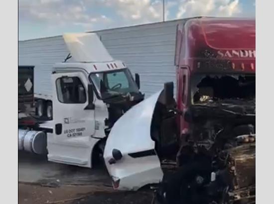US Breaking: Another 21-Year-Old Punjabi Truck Driver Arrested in Fatal California Multi-Vehicle Crash, Accused Of Killing Three Persons [ FULL VIEW ]
