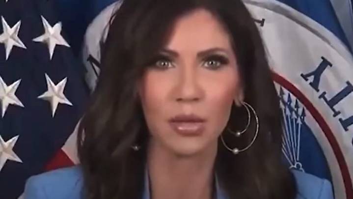 Airports say they won’t air Kristi Noem shutdown video at TSA checkpoints