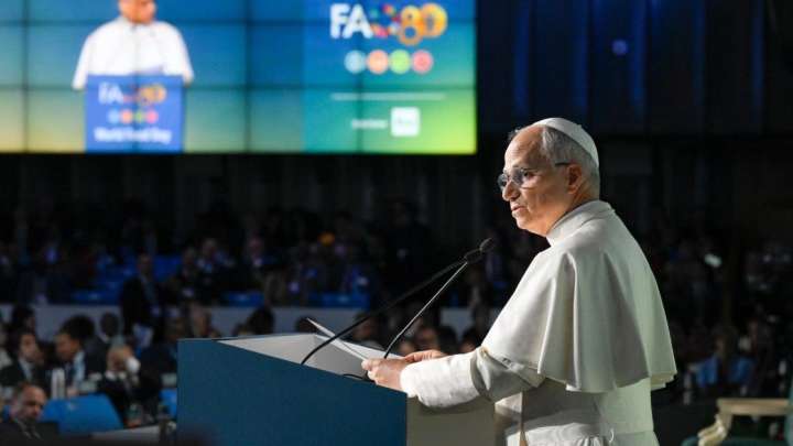 Papa León XIV: “El hambre usada como arma de guerra es un crimen contra la humanidad”