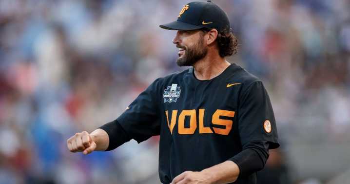 Tony Vitello leaving Tennessee to be the next manager of the San Francisco Giants