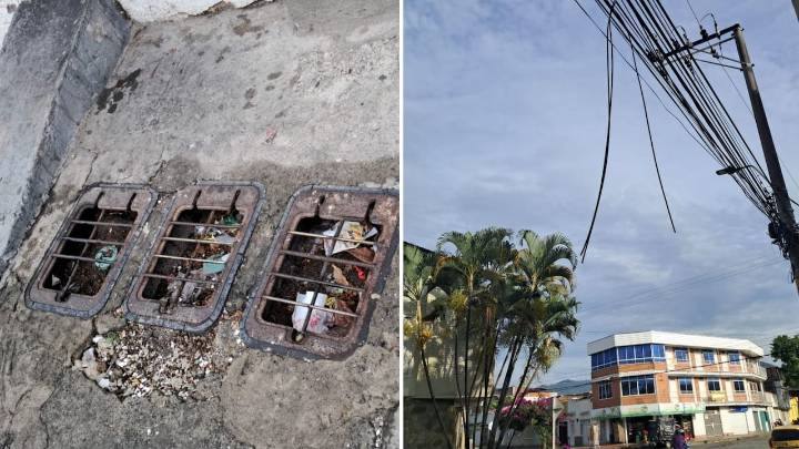 Denuncian ola de hurtos de infraestructura pública en barrios cercanos al centro de Cali: reportan robos de cable, contadores y tapas