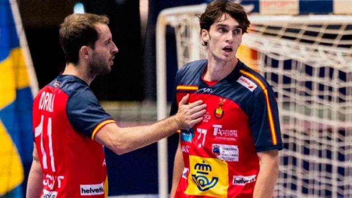 Pablo Urdangarin se estrena con la selección