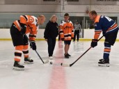 New Strathcona County 35-plus hockey league launches, celebrates icon